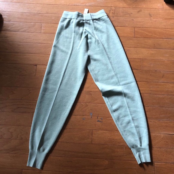 100% Merino Wool Jogger Sweatpant Bottom jcrew - Picture 4 of 6